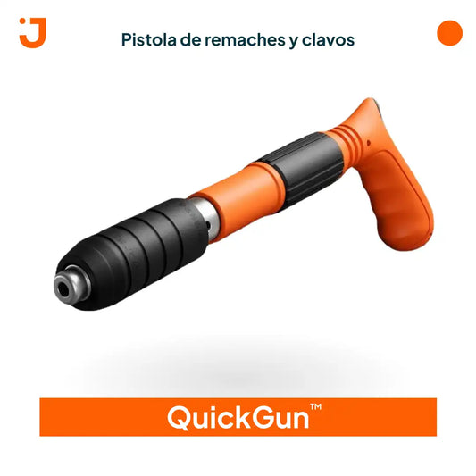 QuickGun™: Pistola de Remaches + 50 remaches gratis